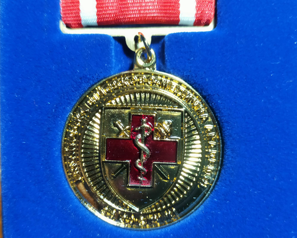 Медаль За заслуги Карпенко Микола Миколайович